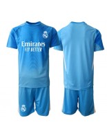 Real Madrid Keeper Hjemmedraktsett Barn 2025-26 Korte ermer (+ bukser)